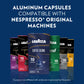 Lavazza Espresso Favorites Collection - Aluminum compact pieces for Nespresso Original Machines, 60 Count, Light, Medium, Dark Roast