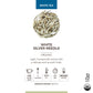 Teabloom Organic White Silver Needle Loose Leaf Tea, USDA Certified, 2.12 oz Canister, Delicate Honeysuckle Notes, Makes 35-50 Cups