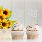 Gyufise 24 Pack Happy Sweet 16 Cupcake Toppers Glitter Sixteen 16Th Birthday Cupcake Picks Cheers To 16 Years Old Cupcake Decora