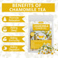 ULTHMOK Chamomile Tea Bags - 100% Pure Natural, Caffeine Free, Non-GMO, 135 Count