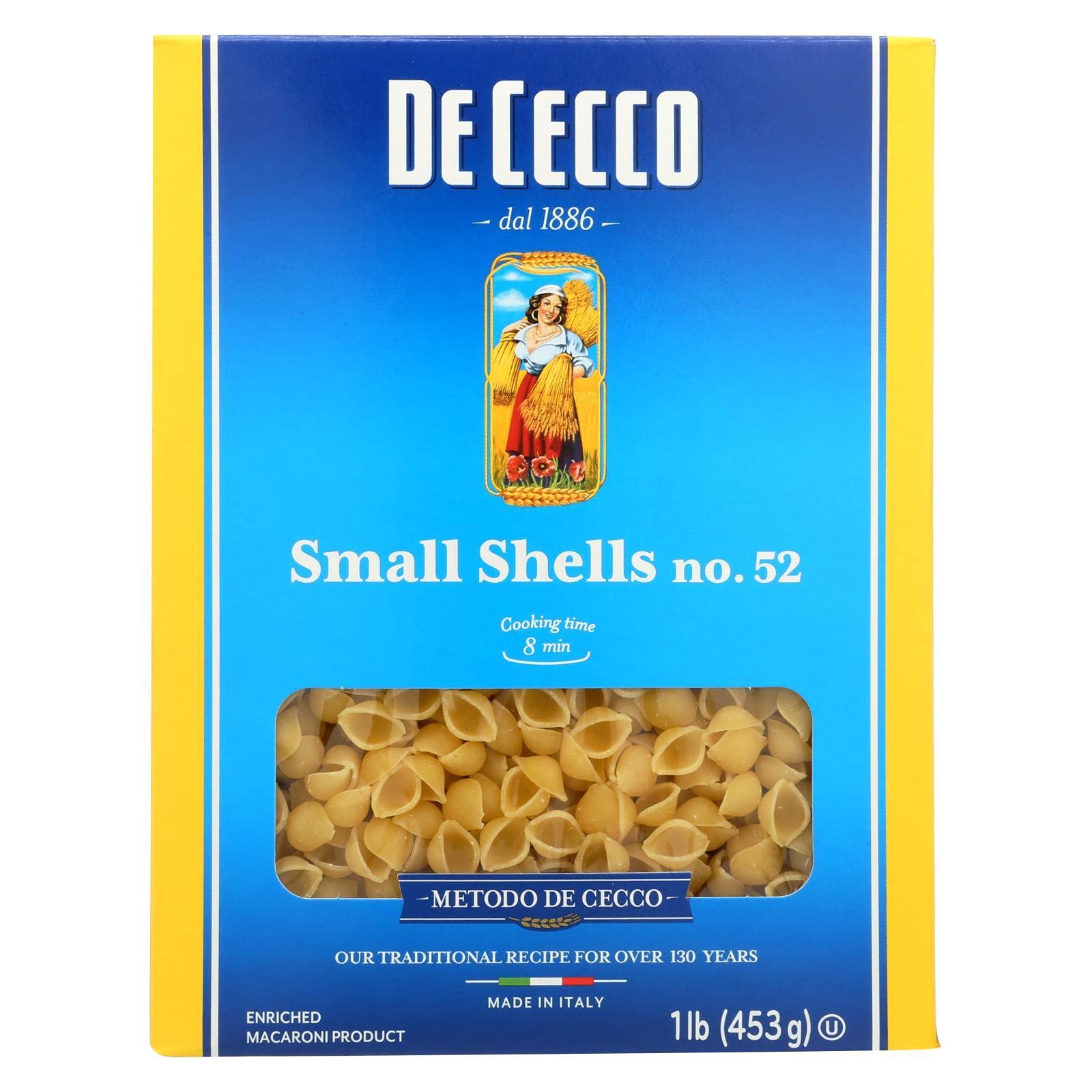 De Cecco Pasta Conchigliette, 16 Ounce
