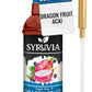 Syruvia Sugar Free Dragon Fruit Acai Syrup With Syrup Pump Dispenser - Dragon Fruit Acai Syrup Flavor, 25.4 fl oz - Perfect for 