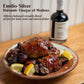 Carandini Emilio Silver Balsamic Vinegar Of Modena Pgi Premium Italian Vinegars | Made In Italy - 8.45 Fl Oz (2 Bottles)