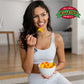 MRS. KLEIN'S Hot & Spicy Cauliflower Bites - Vegan, Low Carb Snack, Gluten Free, 1 Quart - Unique Salad Toppings, Made in the USA