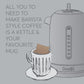 50 Premium Decaf Coffee Bags By Dualit - Compostable Coffee Bag With Recyclable Sachet For Easy, Mess Free Coffee On The Go - In