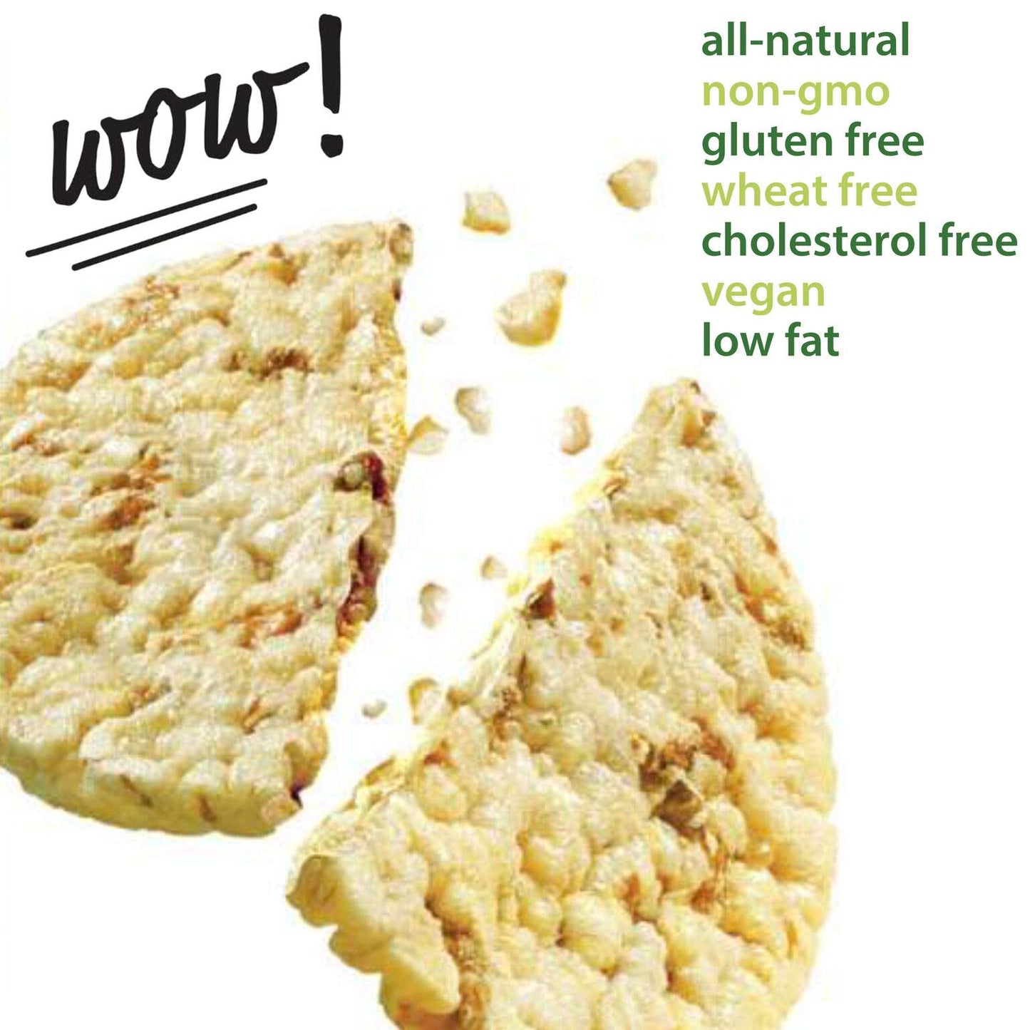 Galil Thin Real Corn Cakes | All Natural-Non GMO, Gluten Free, Vegan, 3.5 Ounce (Pack of 3)