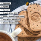 Olyra Organic Breakfast Biscuits Fig Anise | Healthy Snacks, Low Sugar, High Fiber, Plant Based Protein Cookies (1 Box of 4 Pack