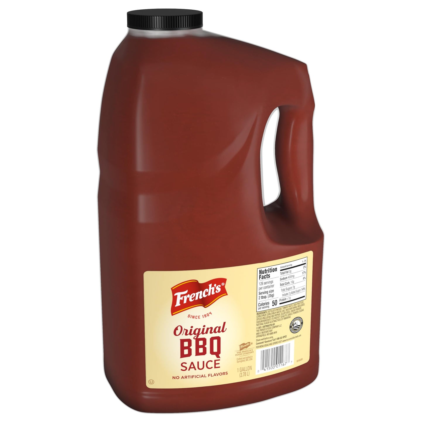 French'S Original Bbq Sauce, 1 Gal