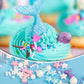 Twisweet Mermaid Sprinkles, Edible Pearl Stars for Cake Decorating, Ocean Theme, 130g, Perfect for Cupcakes and Cookies