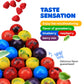 Gumballs for Gumball Machine - Berry Mix 1 Inch Bubble Gum Balls Bulk - Gumball Machine Refills - Chewing Gum - 2.4 LB - 136 pcs King Gumballs Bulk