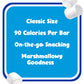 Rice Krispies Treats Marshmallow Snack Bars, Lunch Snacks, Chocolatey Chip Cookie Dough, 12.4oz Box (16 Count)
