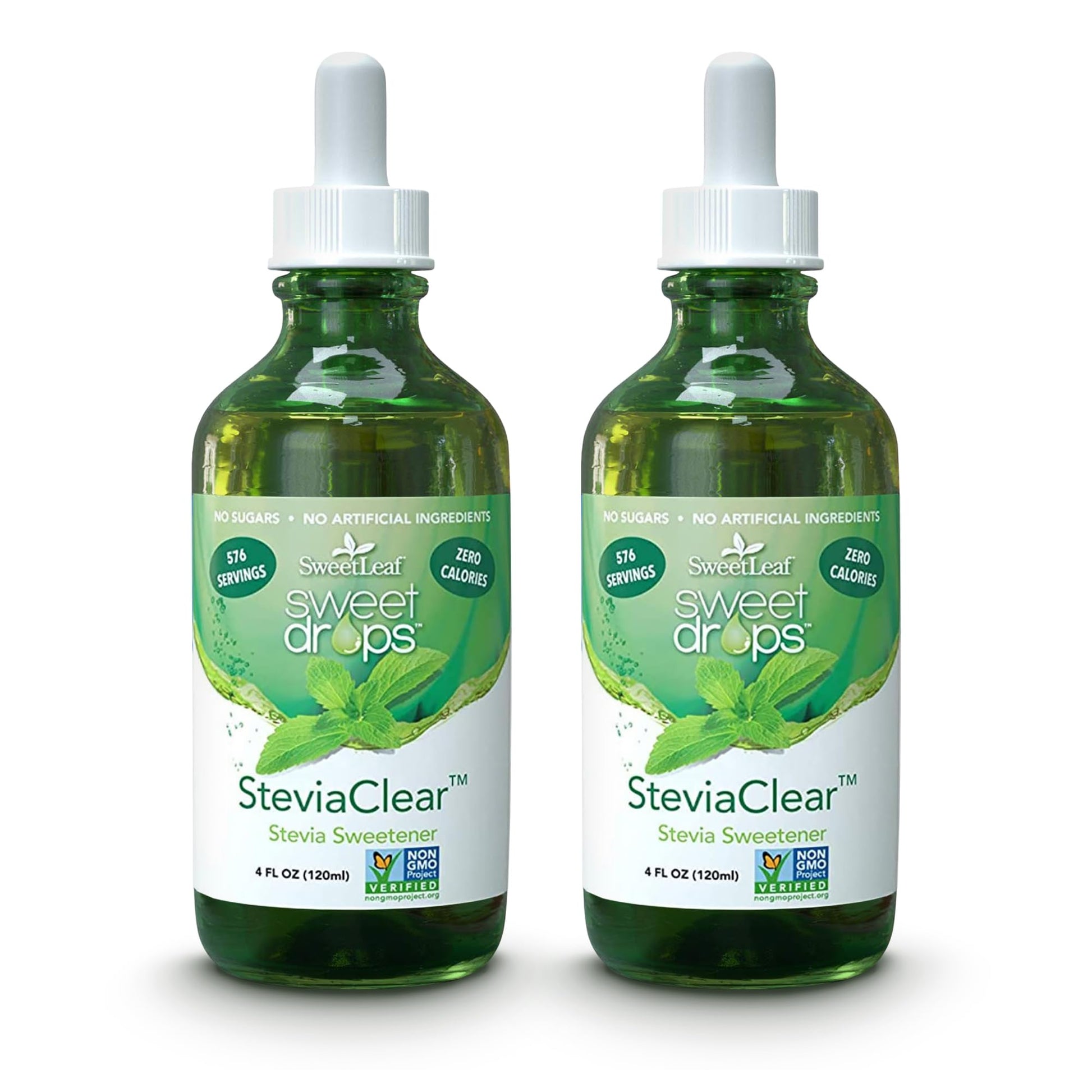SweetLeaf Sweet Drops - Flavored Stevia Liquid Sweetener, Organic Extract, Zero Calorie, Gluten Free, Keto Friendly, Non GMO, Na