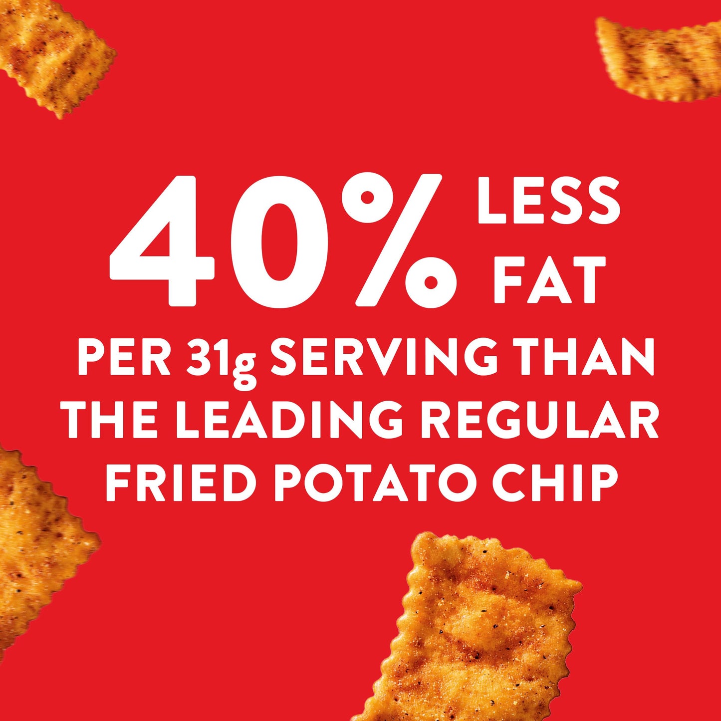 RITZ Toasted Chips Honey BBQ Crackers, Party Snacks, 8.1 oz