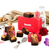 Davids Cookies Cheesecake Brownies Gift Box - Rich Chocolate Cheesecake Brownies Sweet Sampler - Gourmet Bakery Dessert Gift Tin