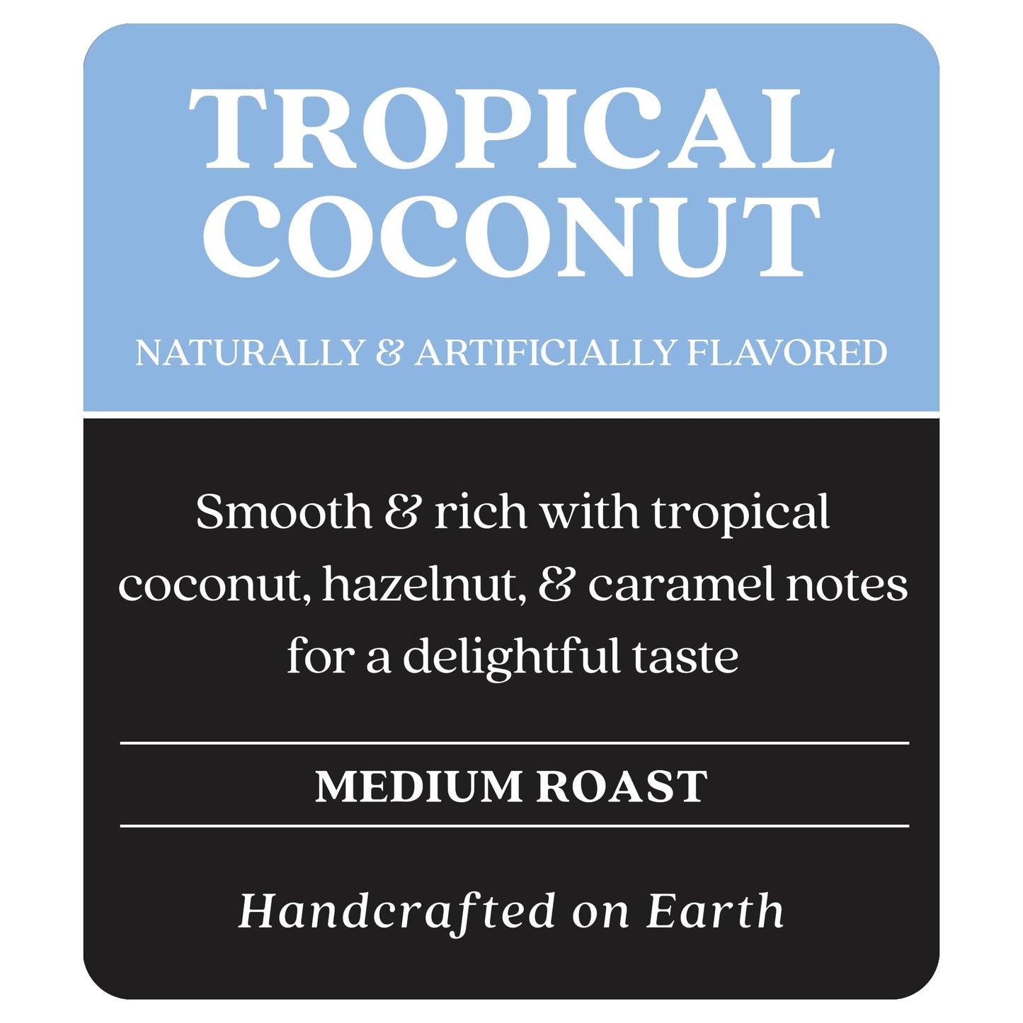 Copper Moon Medium Roast Whole Bean Coffee, Tropical Coconut Blend, 32 Ounce