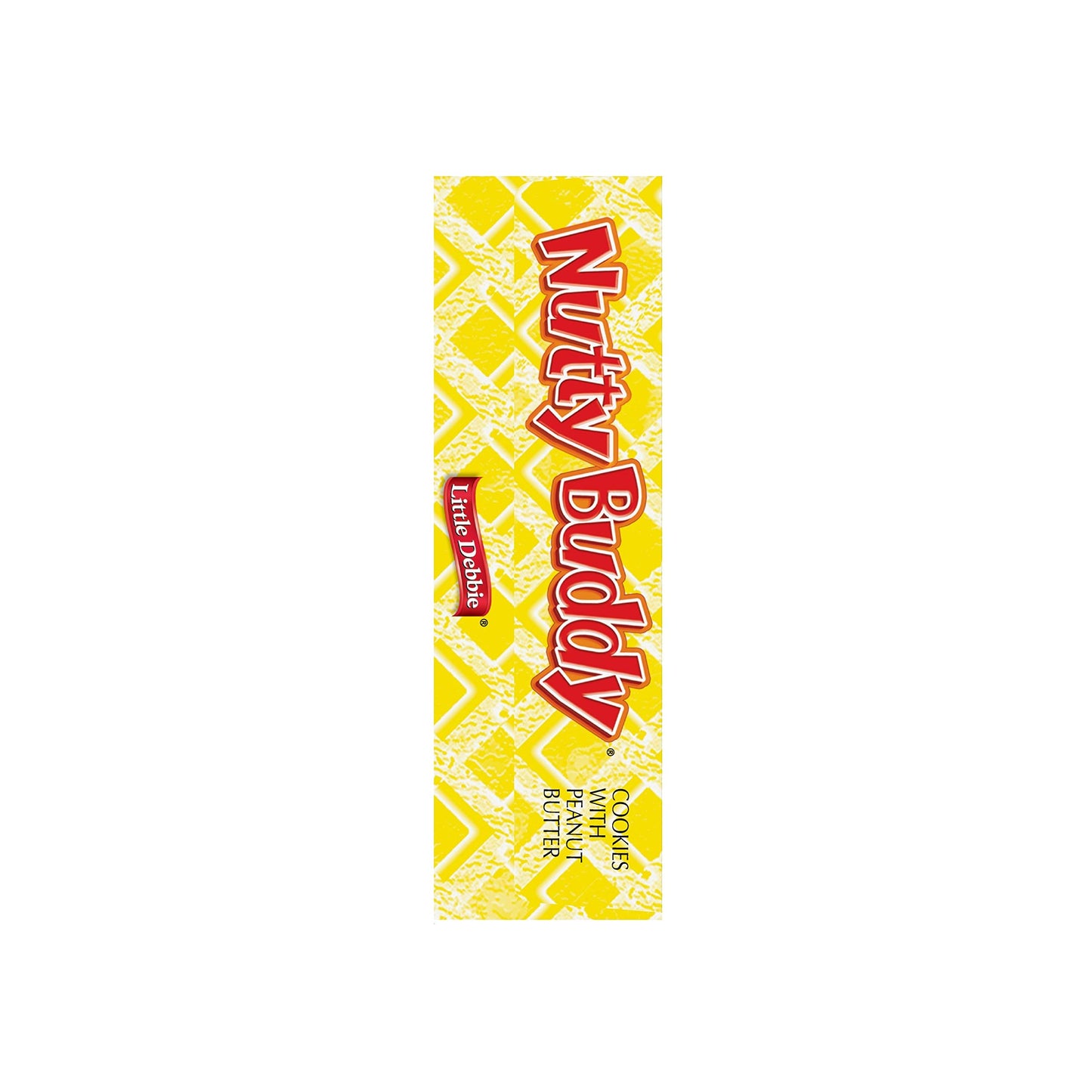 Little Debbie Nutty Buddy Chocolate Fudge & Peanut Butter Wafer Bars, 2 Bars Per Package - 2.1, Oz 50.4 Ounce (Pack Of 24)