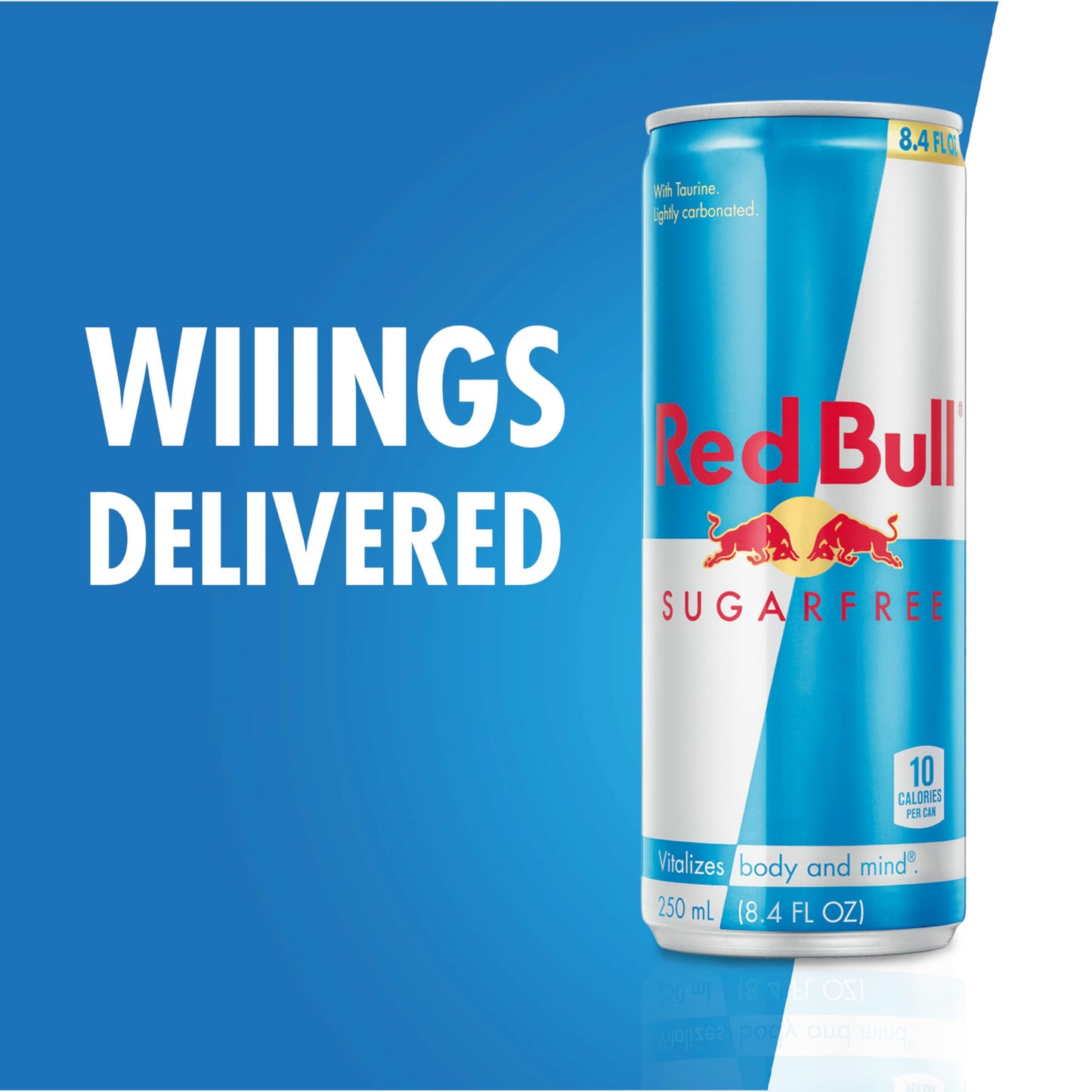 Red Bull Energy Drink Sugar Free, 8.4 oz, 6 Pack, Aluminum Cans