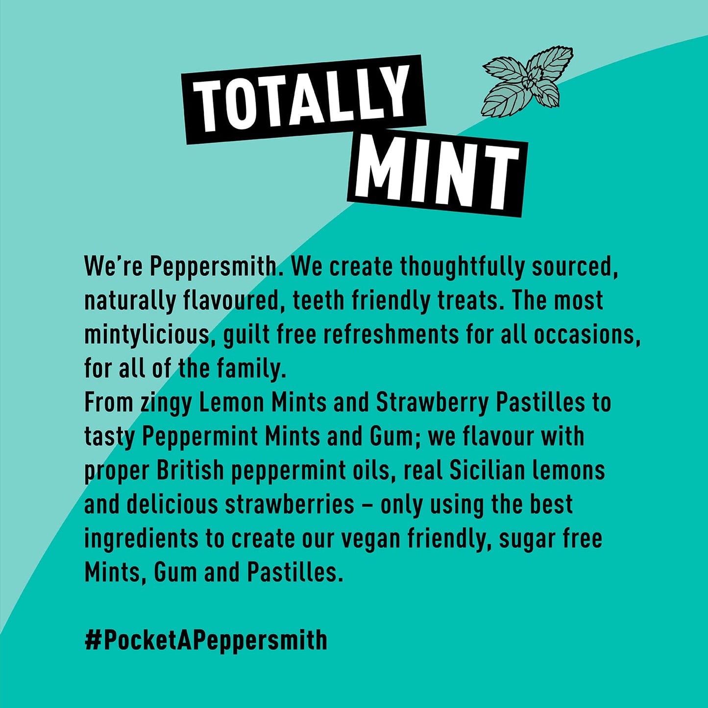 Peppersmith 100% Xylitol Mints, Fine English Peppermint, 25 Mints 15 g (Pack of 12, Total 300 Mints)