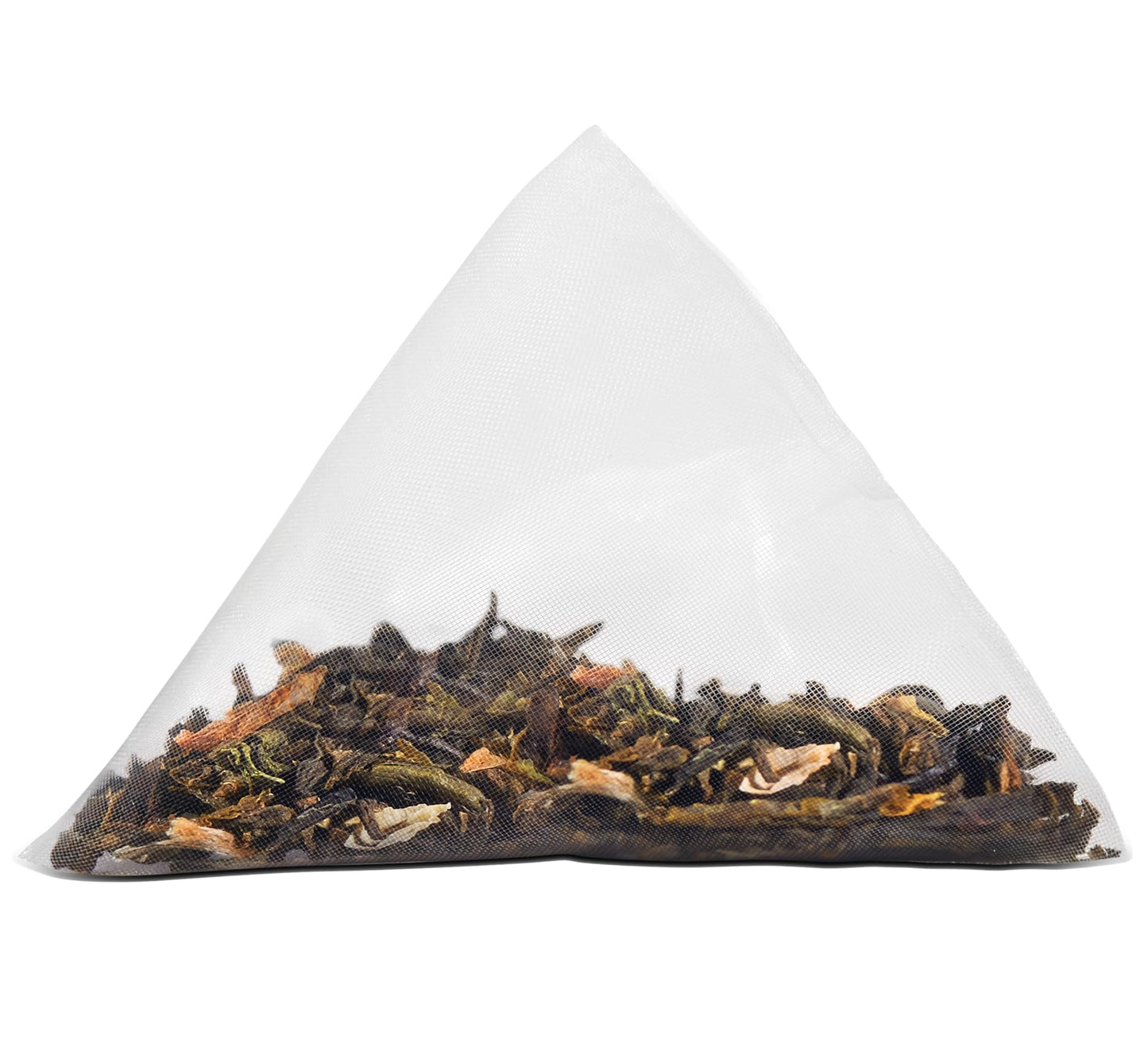 Two Leaves and a Bud Jasmine Green Tea Bags, Whole Leaf, Pyramid Sachets, 15 Count, Compostable, Model AX-AY-ABHI-03399