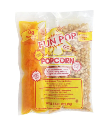 4Oz Popcorn Portion Packs - Case Of 36Ct