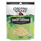 Organic Valley Organic Thick Cut Shredded Sharp Cheddar Cheese