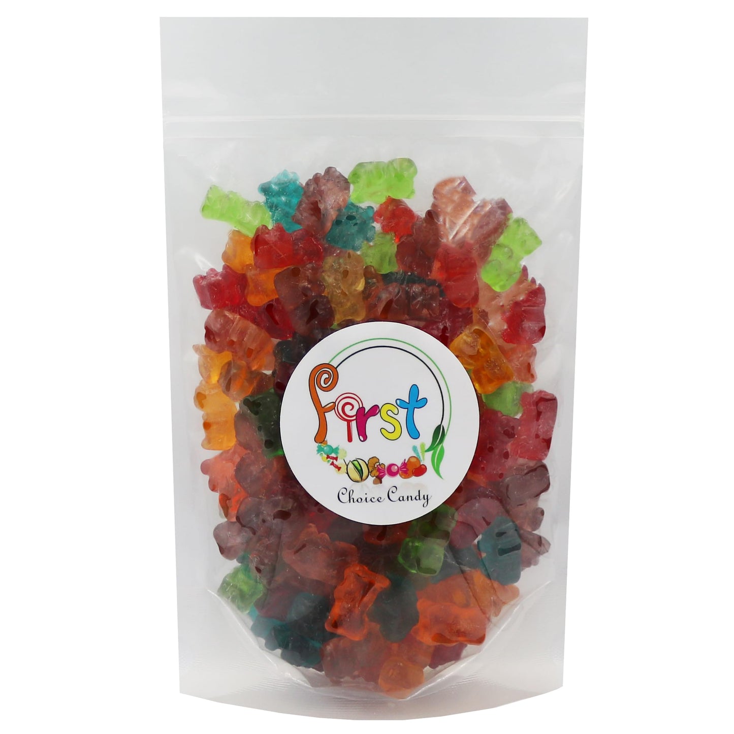FirstChoiceCandy Gummy Bears (12 Flavor, 5 Pound (Pack of 1))