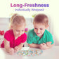 Fresh Finest 48-Count Bulk Candy Bracelets - Individually Wrapped Novelty Candy for Party Favors & Goody Bags