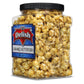 Gourmet Caramel Nut Popcorn with Peanuts by Its Delish, 16 OZ Jumbo Container - Caramel Air Popped Sweet Crunchy Glazed Carmel C