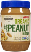 Organic Smooth Peanut Butter 35 Ounces (Case of 12)