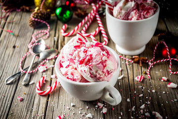 Naturejam Crushed Peppermint Xmas Candy Cane Chips 5 Pounds Bulk Bag For Holiday Winter Baking-Ice Cream Topping Or Christmas Tr