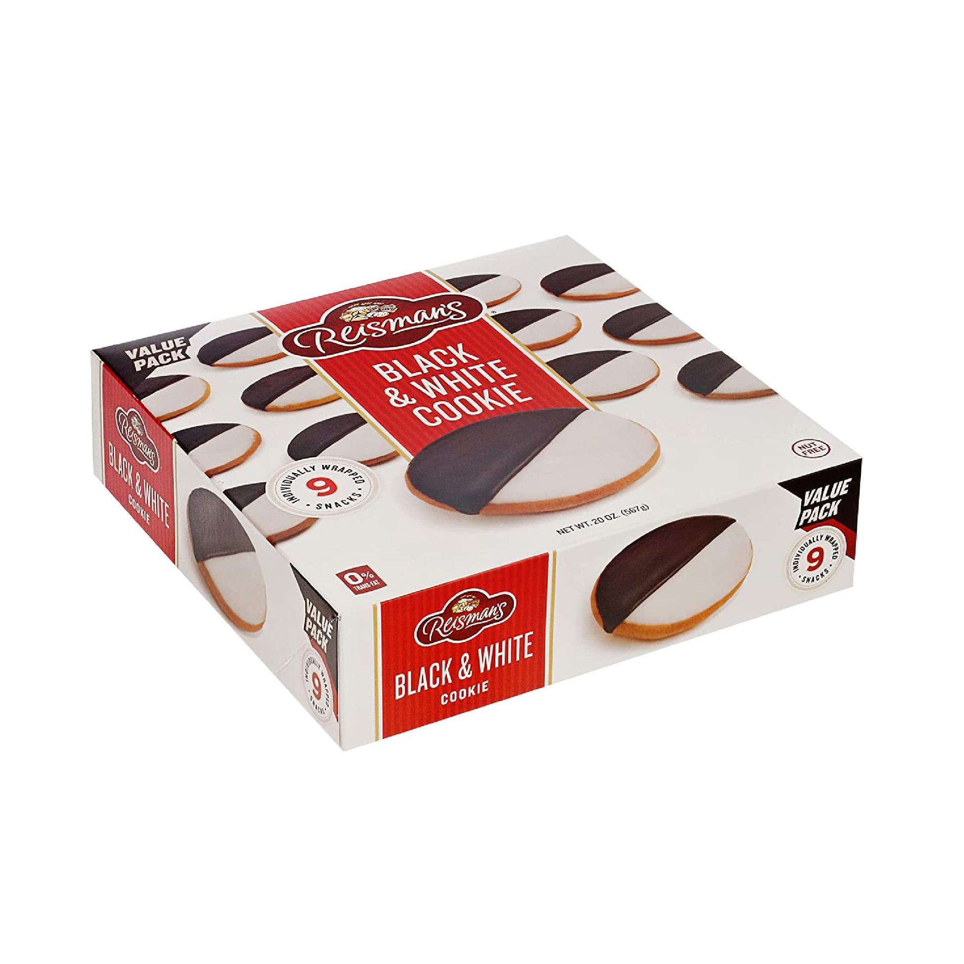 Reisman'S Bakery Value Pack, Nut-Free, Dairy-Free Bakery Food And Dessert, Delicious Snack Box, Black And White Cookie