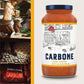 Carbone Four Cheese Pasta Sauce | Tomato Sauce Made With Fresh & All-Natural Ingredients | Gluten Free, Low Carb Pasta Sauce, 24