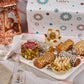 Laylas Delicacies Mediterranean Treats Gift Box For Ramadan Mubarak - Handmade Healthy Mixed Nutty Flavors Pastries - Halal, Veg