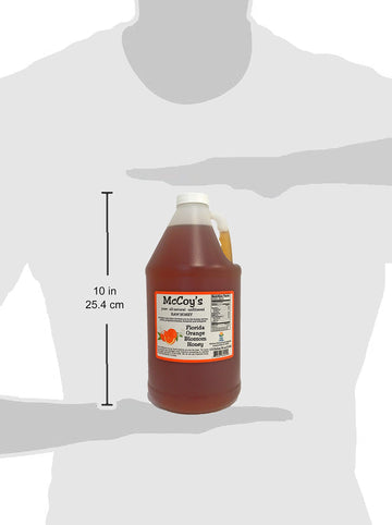 Raw Honey - Pure All Natural Unfiltered & Unpasteurized - Mccoy'S Honey Florida Orange Blossom Honey 6Lb