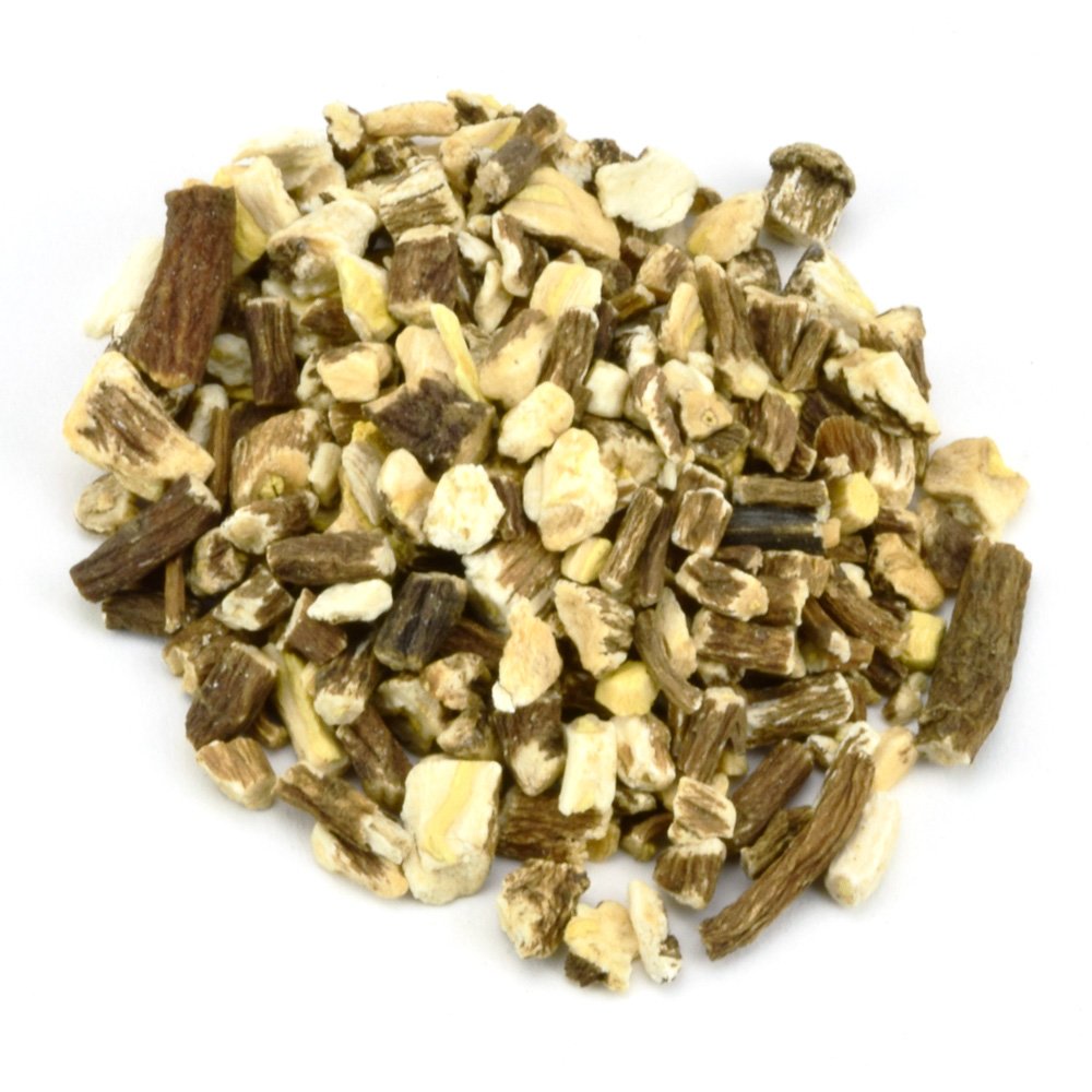 Starwest Botanicals Organic Dandelion Root Loose Leaf Herbal Tea, Cut & Sifted, Caffeine-Free, 1 lb Bag