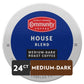 Community Coffee House Blend Coffee Pods, Medium Dark Roast, Compatible with Keurig 2.0, 24 Count