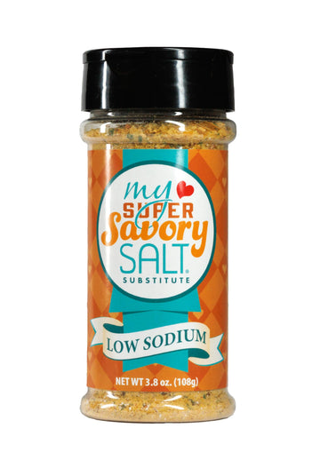 My SUPER Savory SALT - Low Sodium & Low Potassium Seasoning - Nutritional Yeast & Herbs - Clean Craveable Taste for Popcorn, Veg