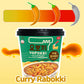 Yopokki Instant Rabokki Cup (Curry, Cup Of 2) Korean Street Food With Spicy Curry Taste Sauce Ramen Noodle Topokki Rice Cake - Q