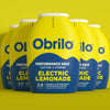Obrilo Performance Energy Dye Free Water Enhancer - L-Theanine, Taurine, Vitamin Complex - 2 Fl Oz Pack of 5 - Electric Lemonade Flavor