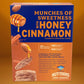 Blue Diamond Almonds Nut Thins Honey Cinnamon Gluten Free Cracker Crisps, 4.25 Oz Boxes (Pack Of 12)