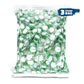 Starlight Spearmint Mints - 3 Pound Bulk Pack - Hard Candy - Individually Wrapped Christmas Candy - Green and White Hard Candies