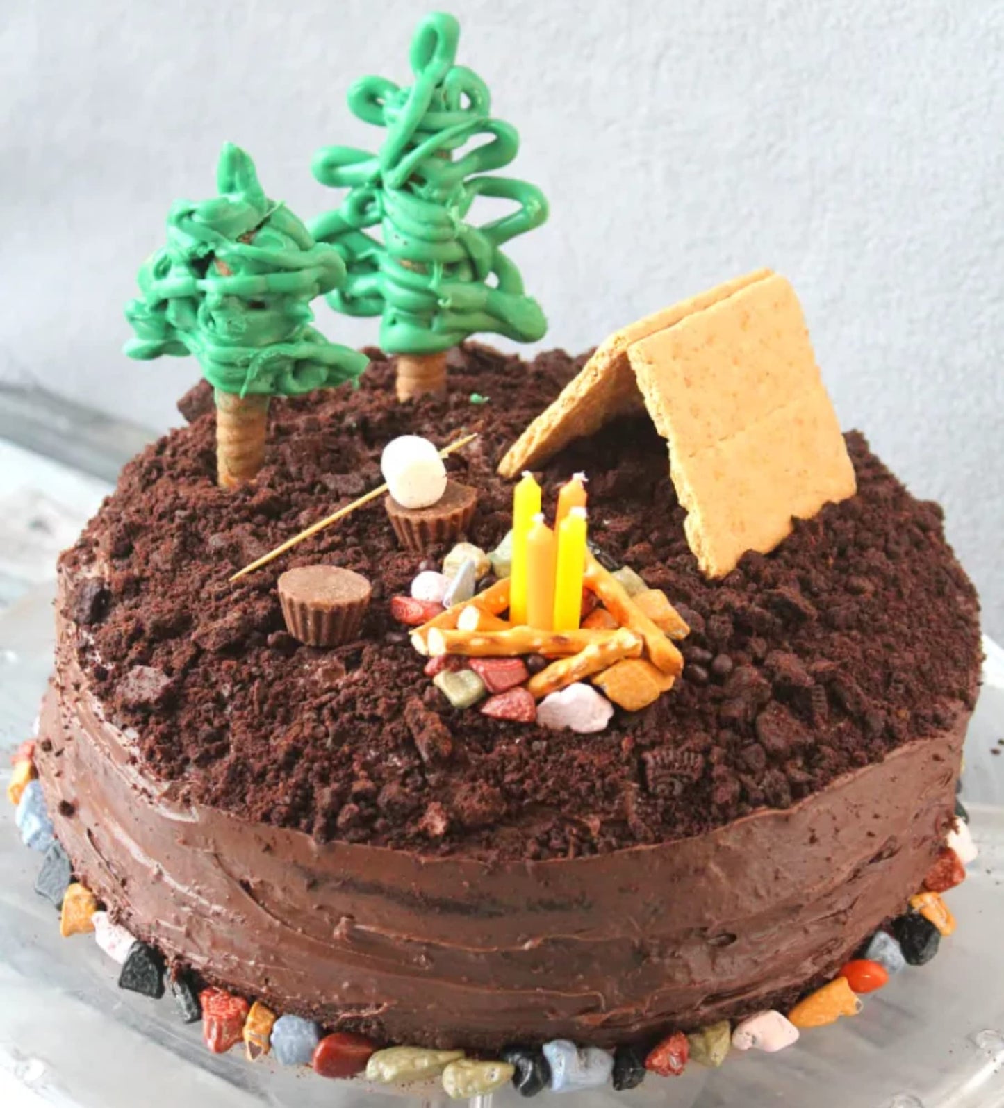 By The Cup Candy Coated Chocolate Rocks, 1 Lb Bulk Bag