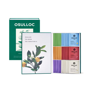 OSULLOC TEA VARIATION ''O'' (36 Count, 6 Types x 6 ea), Elegant & Sophisticated designed Tea Gift Set, Perfect Tea Set for your 