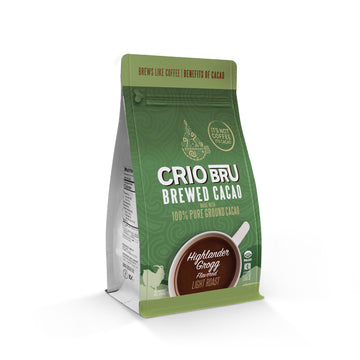 Crio Bru Limited Edition Highlander Grogg Roast | Natural Healthy Brewed Cacao Drink | Great Substitute To Herbal Tea And Coffee