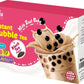 Fusion Select Authentic Brown Sugar Bubble Tea Kit Extra Rich (5 Packs) Bubble Tea Drink, Boba Tapioca Pearl, Straws, Most Popul