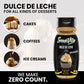 Sugar Free Dulce De Leche Topping Zero Calories And Fat Free, 10.6 Fl Oz - No Sugar Dulce De Leche Syrup Dessert Topping Gluten-