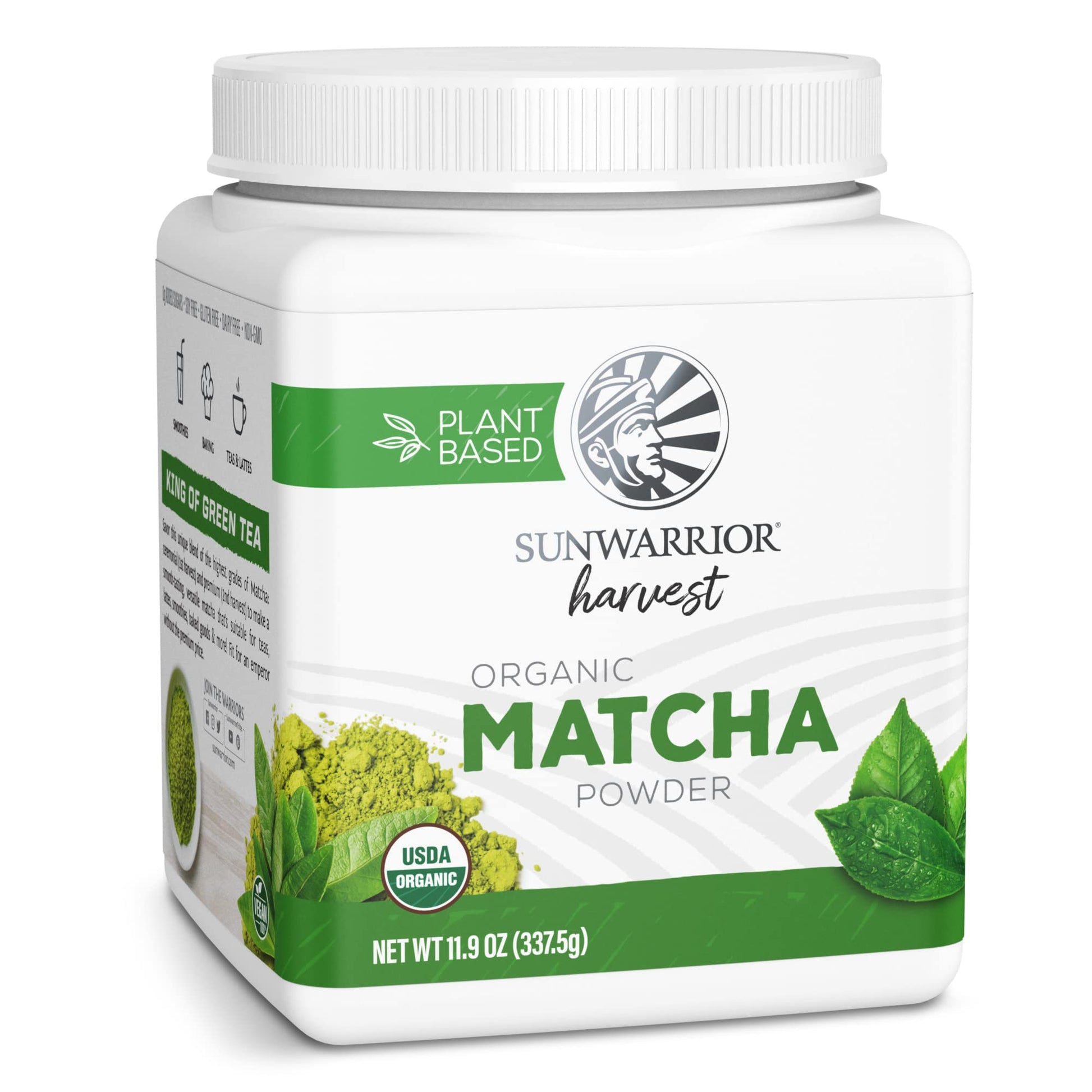 Matcha Green Tea Powder | Keto Gluten Free Matcha Powder Organic Tea Culinary Grade for Smoothies Baking Teas Lattes Vegan Sugar