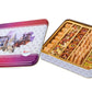 Sarah'S Candy Factory 1.1 Lb Assorted Premium Baklava Pastry Gift Box Halal Snacks, 500 Gr In A Metal Box Turkish Dessert Ideal