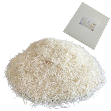 LHUN Dried & Chopped Kataifi | Shredded Fillo Dough | Authentic Turkish Pastry for Knafeh, Kanafeh, and Kunafa | Premium Kadayif