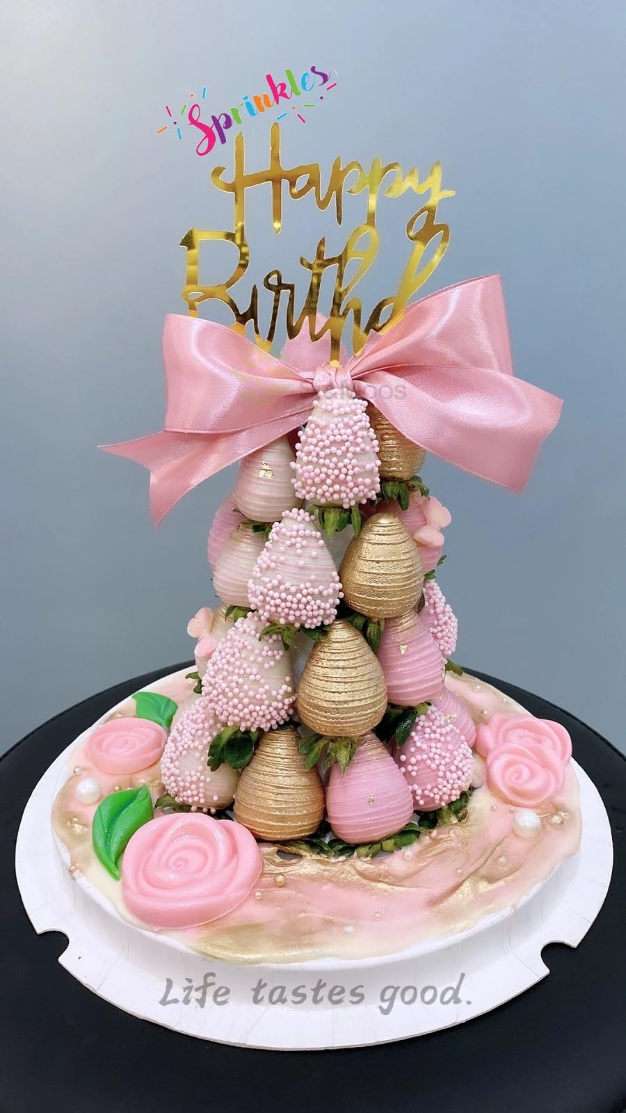 Se Si&Moos Pink Sprinkles Pink Nonpareils Edible Pearls For Cake Decorating Small Pearl Sprinkles Halloween Cake Decorations Chr
